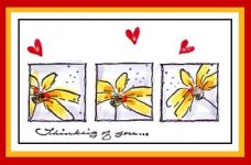 Daisy Mother's Day Card